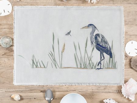 Heron Grey Table Linens Online Sale