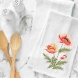 Poppy Kitchen Towel For Sale