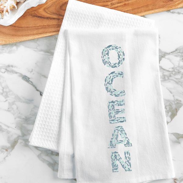 Ocean Kitchen Towel For Discount