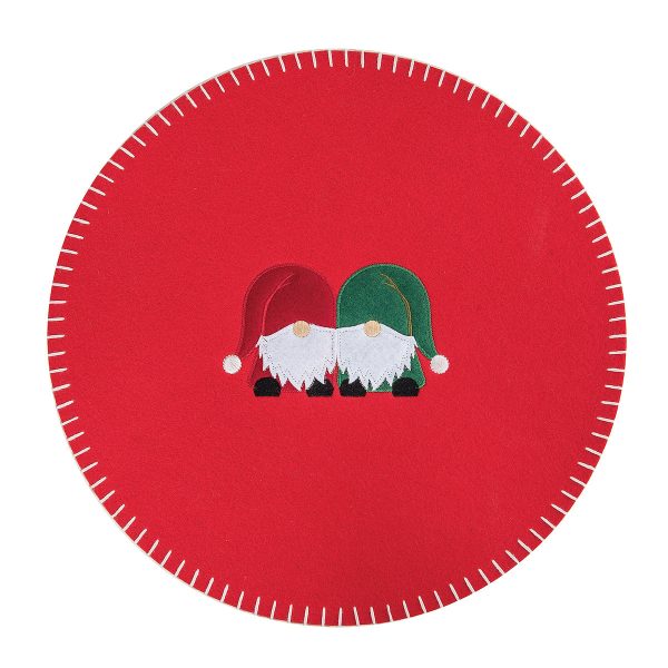 Naughty or Nice Gnome Table Linens For Sale