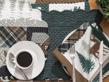 Fletcher Forest Table Linens For Discount