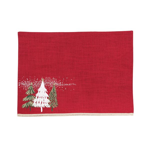 Snowy Trees Table Linens Fashion