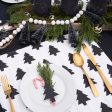 Black & White Forest Table Linens Hot on Sale