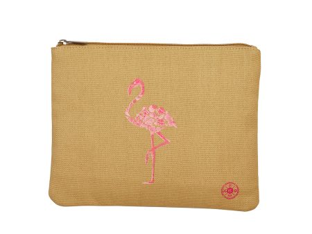 Pink Flamingo Zip Top Bag For Cheap