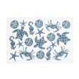 Stamped Seaside Table Linens Hot on Sale