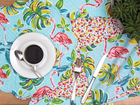 Flamingo Garden Table Linens Fashion