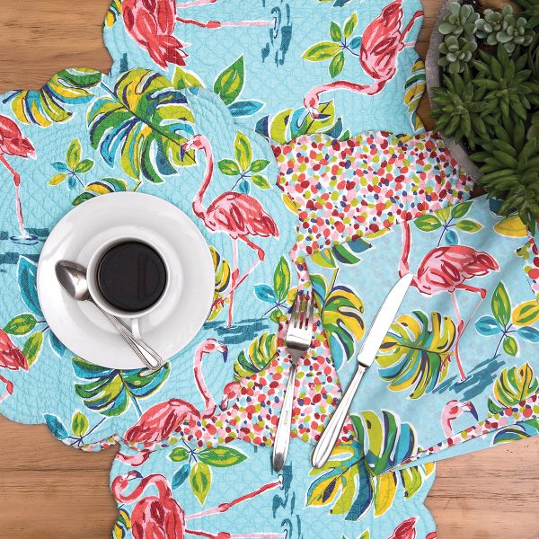 Flamingo Garden Table Linens Fashion