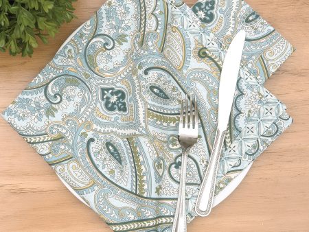 Amherst Blue Table Linens Online Sale