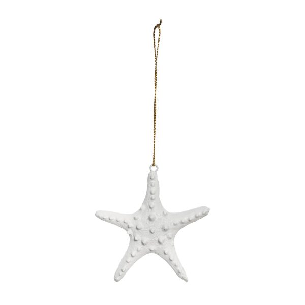 White Sea Star Ornament on Sale