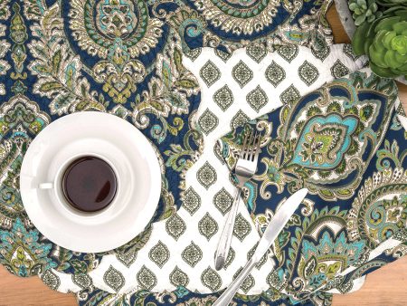 Ada Navy Table Linens Online