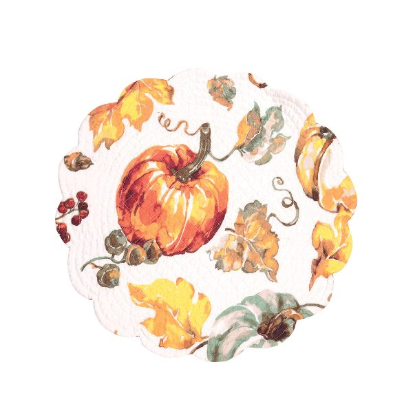 Watercolor Pumpkin Table Linens Hot on Sale