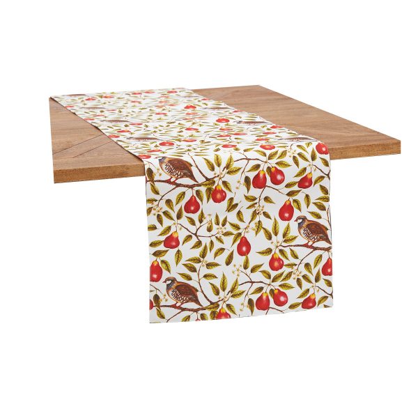 Partridge In A Pear Tree Table Linens Online now