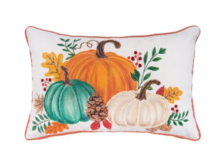 Harvest Pumpkins Pillow Sale