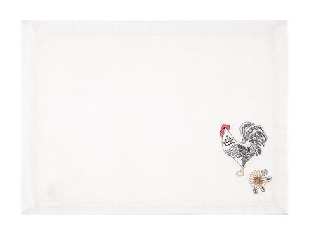 Parisian Rooster Table Linens on Sale