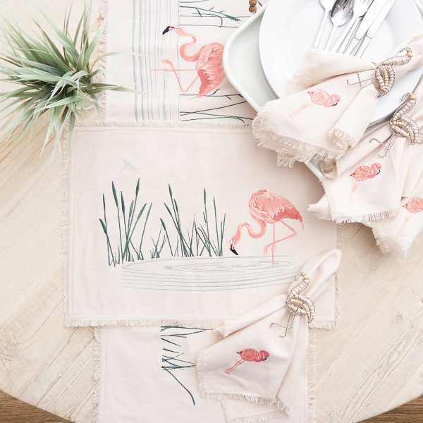 Flamingo Table Linens Discount