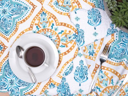 Terrace Medallion Table Linens For Discount