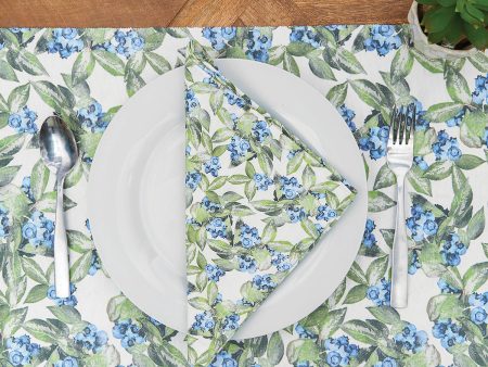 Lakeside Blueberry Table Linens Sale