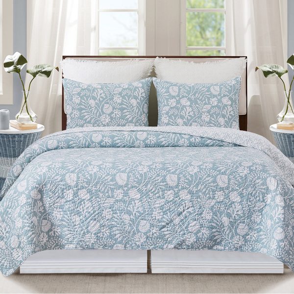 Seafoam Reef Quilt Set Online now