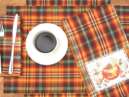 Randall Plaid Table Linens Discount