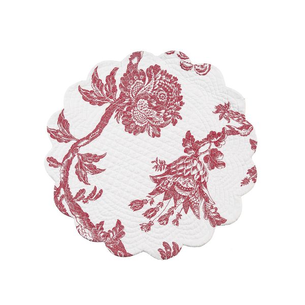 Arcadia Crimson Table Linens Online Hot Sale