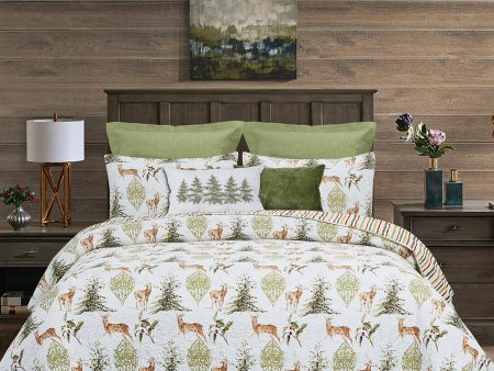 Reindeer Tracks Quilt Set Discount