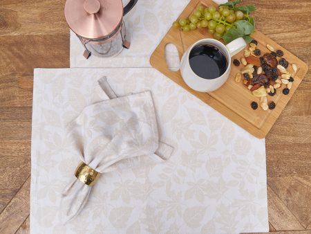 Warm Harvest Leaves Table Linens Supply