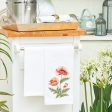 Poppy Kitchen Towel For Sale