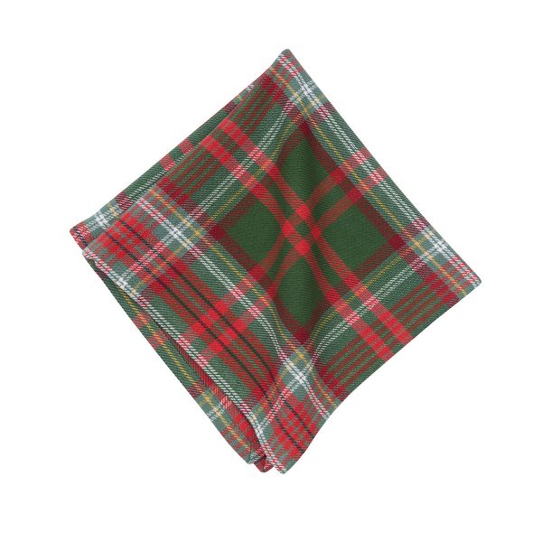 Axel Plaid Table Linens Cheap