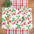 Strawberry Patch & Plaid Table Linens Online now