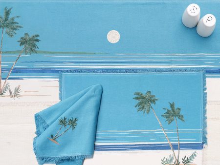 Retro Palms Table Linens For Discount