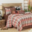 Saffron Plaid Quilt Set Fashion