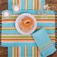 Tropical Stripe Table Linens Online now