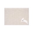 White Bunny Hop Stripe Table Linens Sale