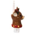 Vintage Reindeer Bubble Light Discount