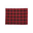 Red Black Plaid Table Linens Fashion