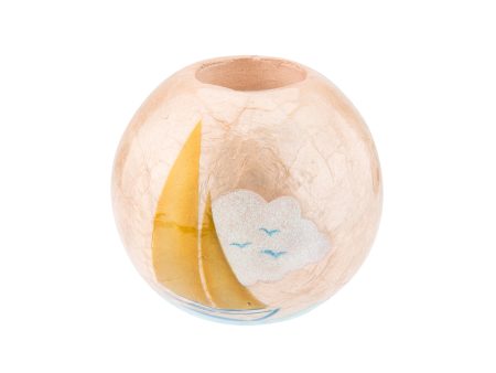 Capiz Boat Tealight Holder Online Sale