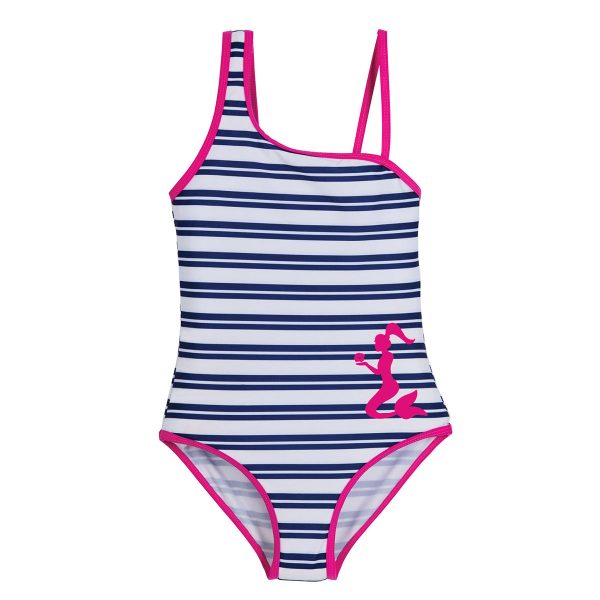 Nauti Stripe Swimsuit For Cheap