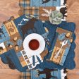 Timber Trails Sky Table Linens Online now