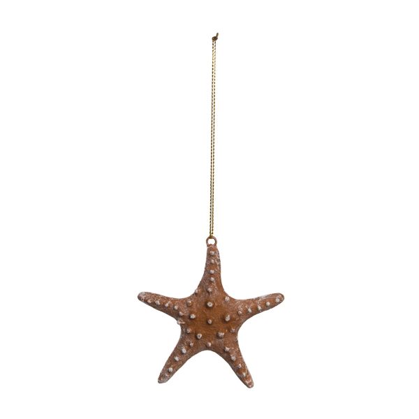 Tan Sea Star Ornament For Cheap