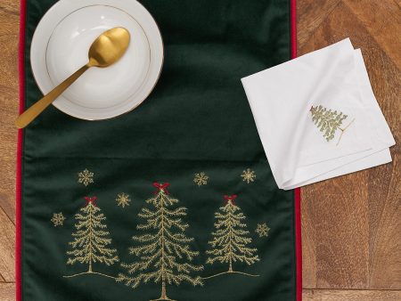 Christmas Tree Forest Table Linens Online