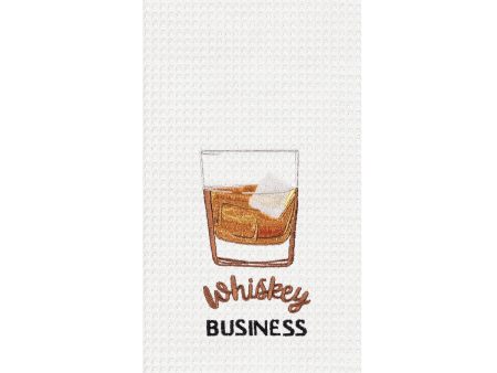 Whiskey Business Kitchen Towel Sale