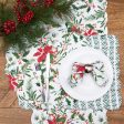 Silvia Poinsettia Table Linens Online Sale