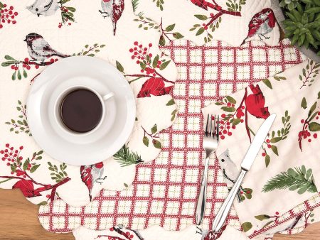 Sprig Birds Table Linens Discount