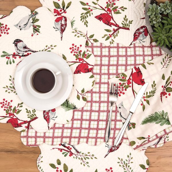 Sprig Birds Table Linens Discount