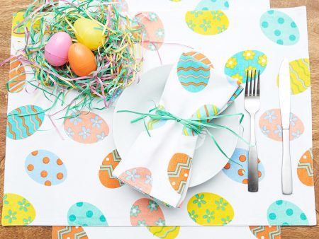 Easter Eggs Table Linens Online