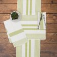 Peridot & White Table Linens Sale