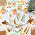 Spring Floral Bunny Table Linens For Sale