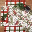 Cardinal Plaid Table Linens For Cheap