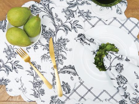 Bleighton Black Table Linens Online