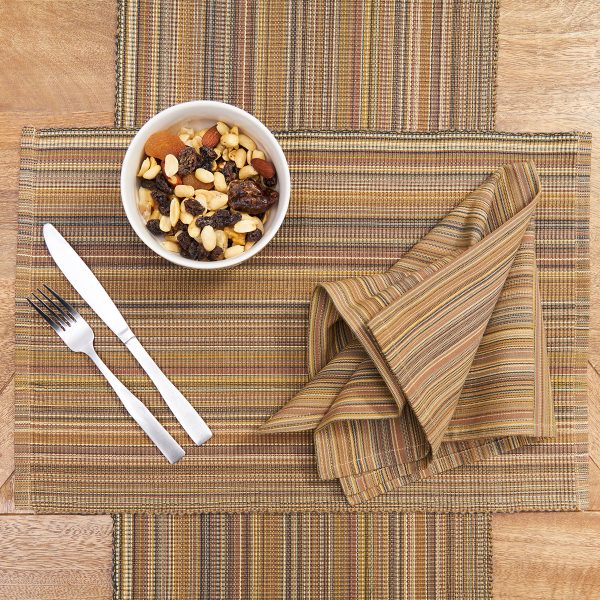 Cedar Stripes Table Linens Sale